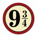 Ver imagem 1 de Placa Decorativa 30x30 9 3 Quartos Harry Potter