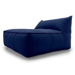 Puff Poltrona Jardim Solare - Pufe Grande Azul Resistente a Água para Área Externa - 3