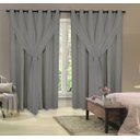 Ver imagem 4 de Cortina Blackout com Voil 2,80 x 1,80 Cinza