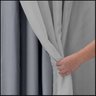 Cortina Blackout com Voil 5,00 x 2,50 Cinza - 5