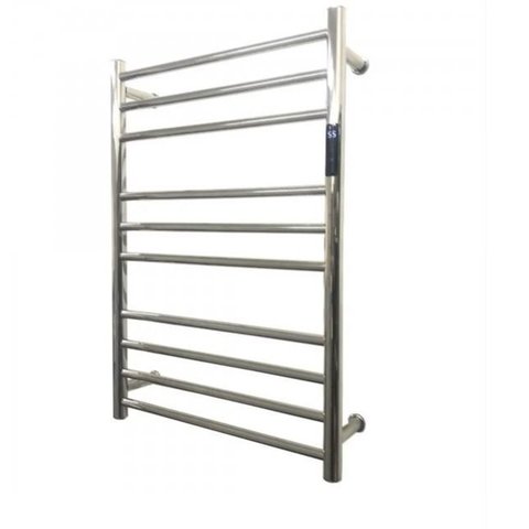 Toalheiro Térmico Grande Redondo Inox Bivolt Timer Esquerdo