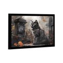 Ver imagem 5 de Quadro The Black Is Cat -- Br Artes