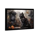 Ver imagem 1 de Quadro The Black Is Cat -- Br Artes