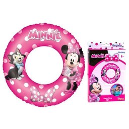Bóia Redonda Inflável Criança de 3 Á 6 Anos Minnie Rosa - 3