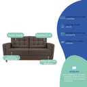 Ver imagem 4 de Sofá 2 Lugares Suede 180cm Samuel