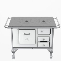 Fogão a Lenha 2 Bocas Marumby Nr 1 Saída Chaminé Esquerda - 1