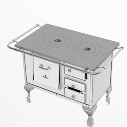 Fogão a Lenha 2 Bocas Marumby Nr 1 Saída Chaminé Esquerda - 3