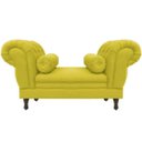 Ver imagem 2 de Recamier Grécia 1,40M Suede Amarelo - Dominic Decor