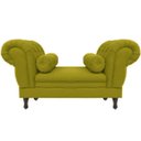 Ver imagem 2 de Recamier Grécia 1,40M Suede Mostarda - Dominic Decor