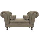 Ver imagem 2 de Recamier Grécia 1,40M Suede Bege Rosado - Dominic Decor