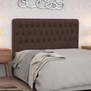 Ver imagem 3 de Cabeceira Dominic Corino Marrom 1,90 - Dominic Decor