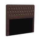 Ver imagem 1 de Cabeceira Dominic Corino Marrom com Strass 1,40 - Dominic Decor