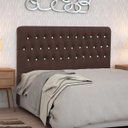 Ver imagem 3 de Cabeceira Dominic Corino Marrom com Strass 1,40 - Dominic Decor
