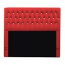Ver imagem 2 de Cabeceira Dominic Corino Vermelho com Strass 1,60 - Dominic Decor