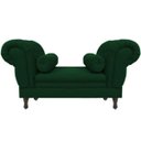 Ver imagem 2 de Recamier Grécia 1,40M Suede Verde - Dominic Decor