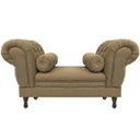 Ver imagem 2 de Recamier Grécia 1,40M Suede Cappuccino - Dominic Decor