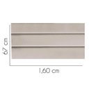 Ver imagem 2 de Painel Cabeceira Estofada Argentina 160cm Cama Box Queen Corino Bege- Mabe Magazine
