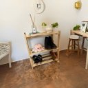 Ver imagem 5 de Sapateira para Hall de Entrada em Madeira de Pinus com 3 Prateleiras Multiuso