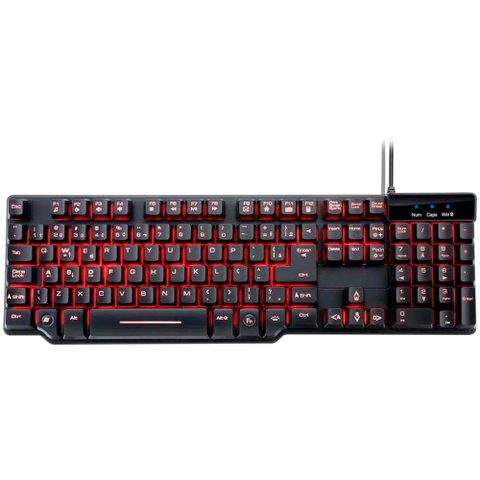 Teclado Gamer Prof Sensibilidade Mecanica Tc196
