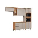 Ver imagem 2 de Cozinha Completa 4 Peças 9 Portas Allure CZ645 Gris Linea