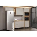 Ver imagem 1 de Cozinha Completa 4 Peças 9 Portas Allure CZ645 Gris Linea