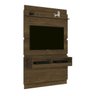 Painel para TV até 47 Polegadas Torino Nogal Acetinado - EDN Móveis - 1
