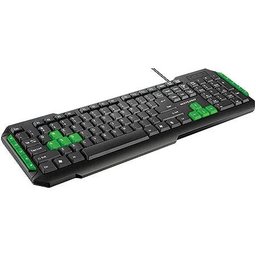 Teclado Multimidia Gamer Teclas Verdes USB Multilaser TC201 - 2