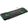 Teclado Multimidia Gamer Teclas Verdes USB Multilaser TC201 - 2