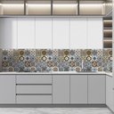 Ver imagem 6 de Papel de Parede Adesivo Azulejo Decorativo para Cozinhas e Banheiros - 12 Metros