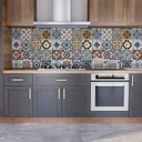 Ver imagem 1 de Papel de Parede Adesivo Azulejo Decorativo para Cozinhas e Banheiros - 12 Metros