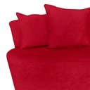 Ver imagem 7 de Namoradeira Sofá 2 Lugares Yara Orgânica Veludo Vermelho