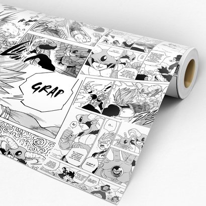Papel De Parede Adesivo Autocolante Anime Mangá Dragon Ball Super 1mx50cm