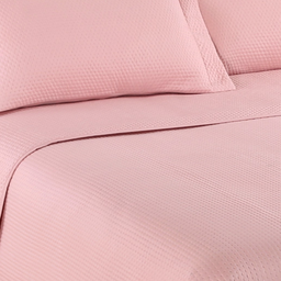 Colcha de Solteiro Lisa 2 Peças Sonhare 1,60 X 2,40 M - Rosa Cristal - 2