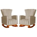Ver imagem 1 de Kit 02 Poltronas Balanço Melinda Suede