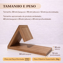 Ver imagem 3 de Estante Porta Livros Infantil Mdf Madeirado Mesa Organizador Livros Quarto Decorativo