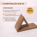 Ver imagem 6 de Estante Porta Livros Infantil Mdf Madeirado Mesa Organizador Livros Quarto Decorativo
