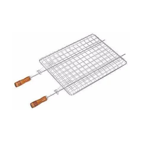 Grelha Dupla Para Churrasco Churrasqueira Assados Grelhados