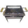 Churrasqueira 30 Cm Inox com Grelha Inox - 1