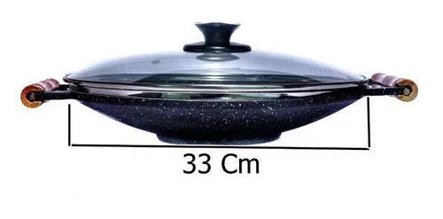 Tacho Antiaderente Marmorizado 32 Cm Especial para Paella - 5