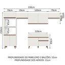 Ver imagem 7 de Cozinha Completa 330001 Com Armário E Balcão Branco
