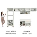 Ver mais imagens de Cozinha Completa 330001 Com Armário E Balcão Branco