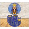 Kit Decoração Mini Table Nossa Senhora Aparecida Azul - 1