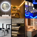 Ver imagem 6 de Fita de Led Cob Flexível Adesiva com Iluminação Luz Linear de 5m 12v Ip20 320 Leds/m de 8mm com Font