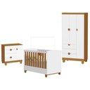 Ver imagem 1 de Quarto de Bebê Apolo Branco Fosco Savana - Reller