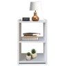 Mesa de Cabeceira Nicho 30 Cm Mdf Branco Mp - 1