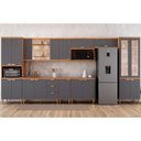 Ver imagem 5 de Balcão Cozinha Elena 2 Ptas 3GAVS s/Tampo 120cm Cin/Off MGM