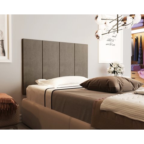 Cabeceira Cama Box 0,90 Veneza Cores - Comprar Móveis em Casa:marrom