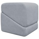 Ver imagem 1 de Puff Decorativo para Sala Sense Boucle Persa Concreto Bouclé