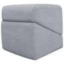 Ver imagem 6 de Puff Decorativo para Sala Sense Boucle Persa Concreto Bouclé