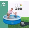 Piscina Inflável 500 Litros Infantil Criança Belfix Azul - 2